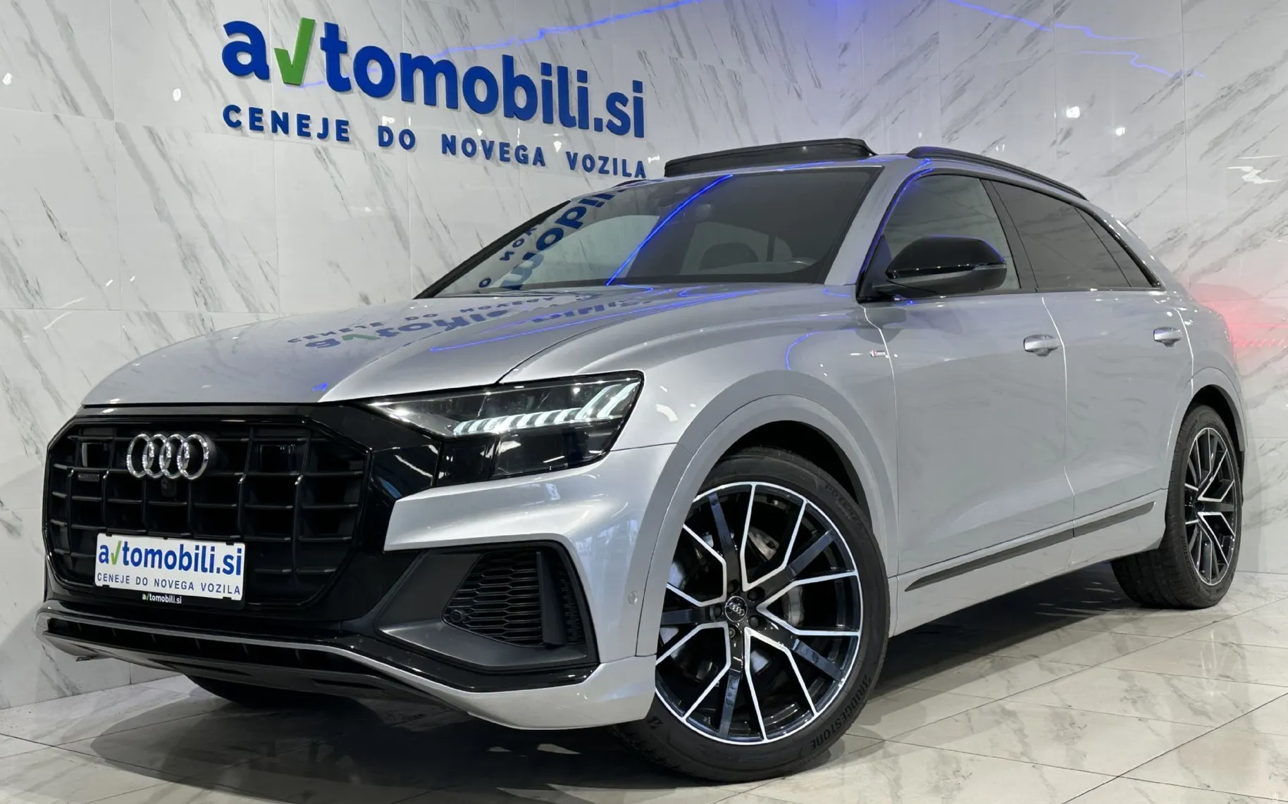 Zunanja slika - Audi Q8 - 50TDI|Q|S-Line|Pano|Kljuka|Zračno|ACC|Webasto|36 - 1