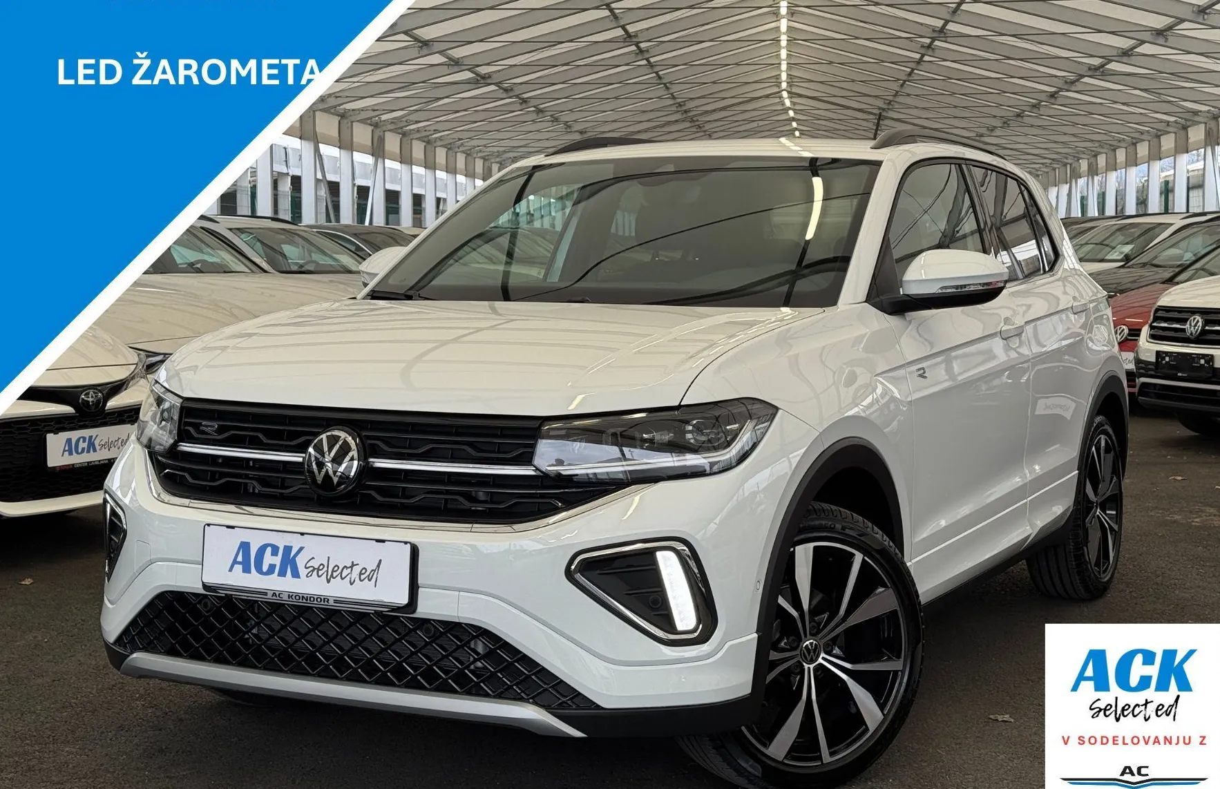 Zunanja slika - Volkswagen T-Cross - 1.0 TSI DSG 4JOY SLO 1.Lastnik - 1