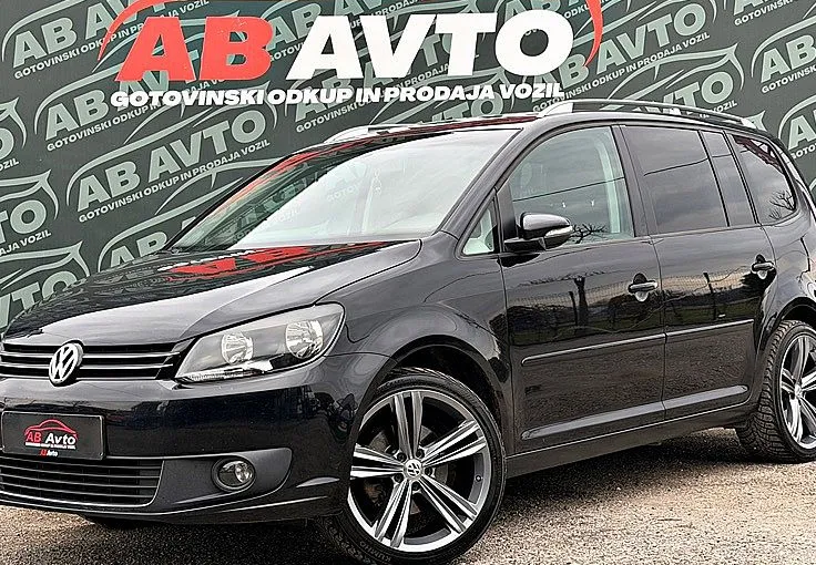 Zunanja slika - VW Touran - 2.0 TDI avt. Highline 103 140 +ALU19+VELIK SERVIS - 3