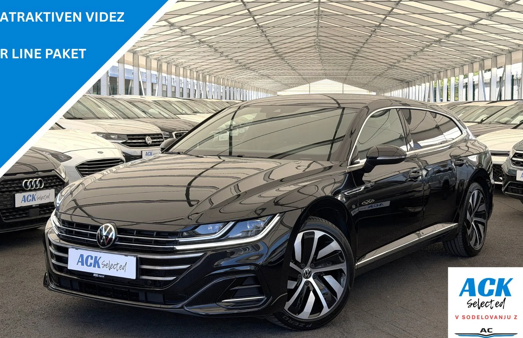 Zunanja slika - Volkswagen Arteon - Shooting Brake R-LINE 2.0TDI DSG EASY OPEN-KAMERA-NAVI-VIR - 1