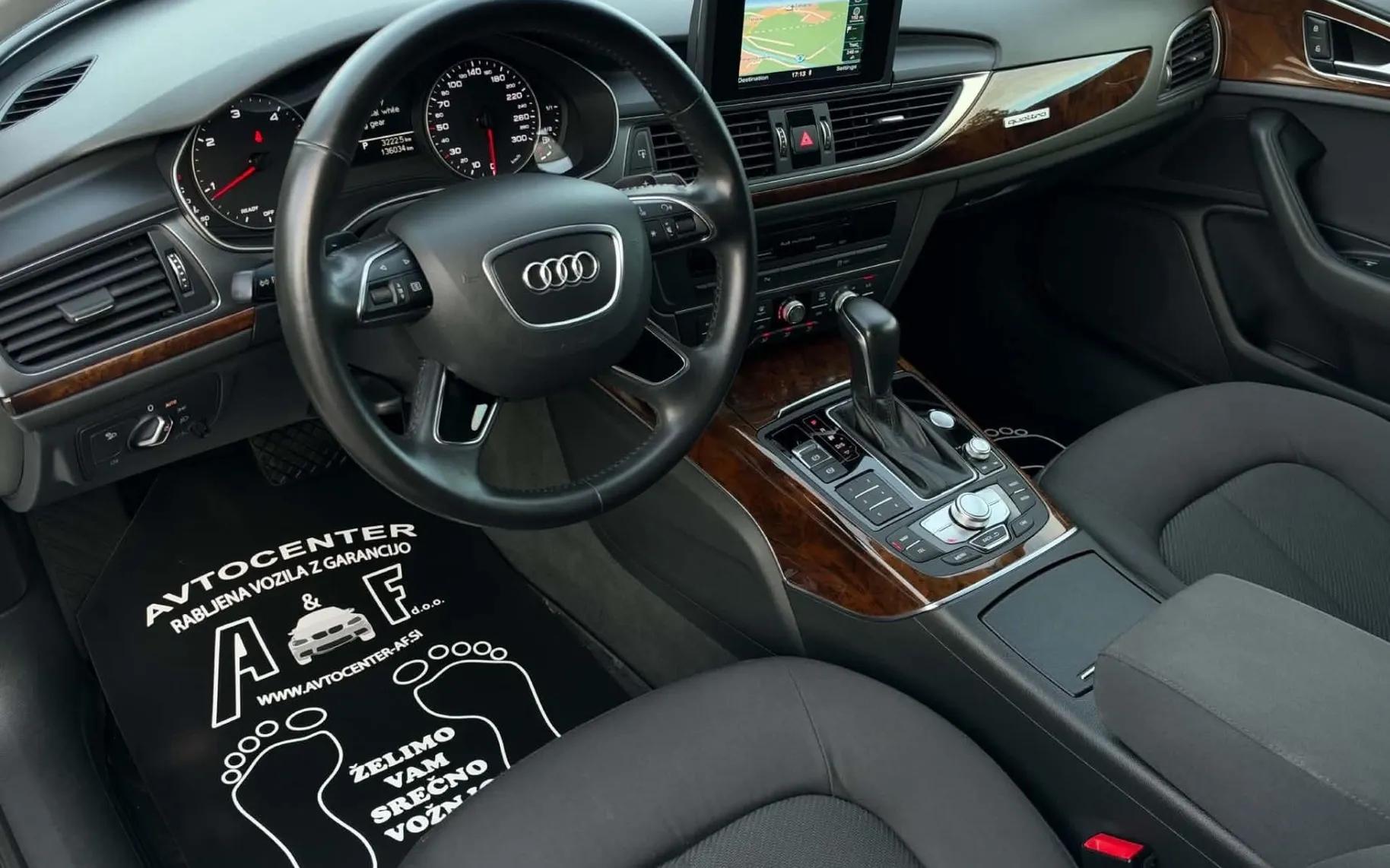Notranja slika - Audi A6 - 2.0 TDI-Q-4X4-AUT-136.000km-NAVI-LIZING ZA TUJCE- - 9