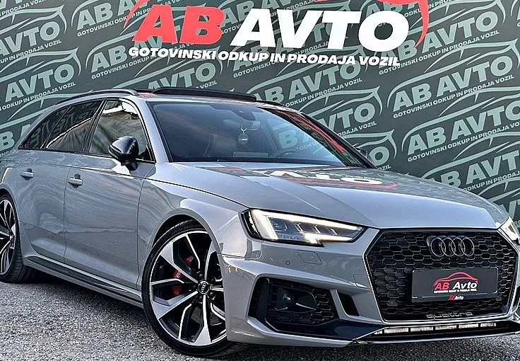 Zunanja slika - Audi RS4 - QAvant Avt.+331KW+F1+VIRTUAL+MATRIX+NARDO GREY+TOP - 1