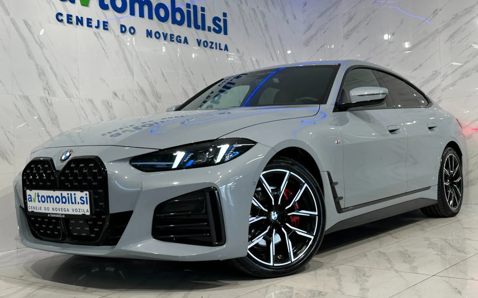 Zunanja slika - BMW serija 4 Gran Coupe: - 20d|xDrive|M-Pro|Laser|R19|ACC|360K|HUD|KeyGo| - 1