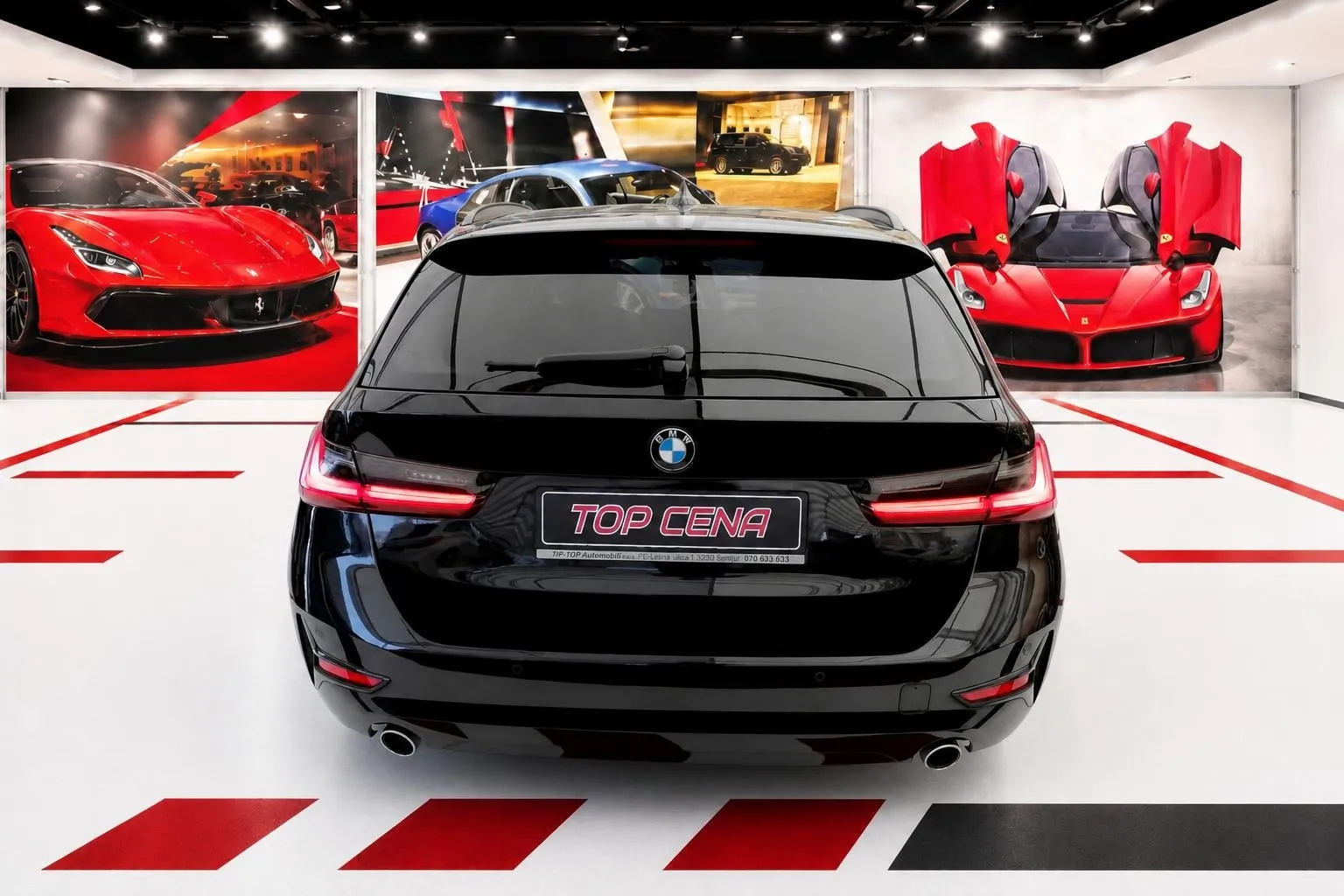 Zunanja slika - BMW serija 3 Touring: - 316d 2.0D FULL LED NAVI VIRTUAL USNJE 1.LASTNIK - 4