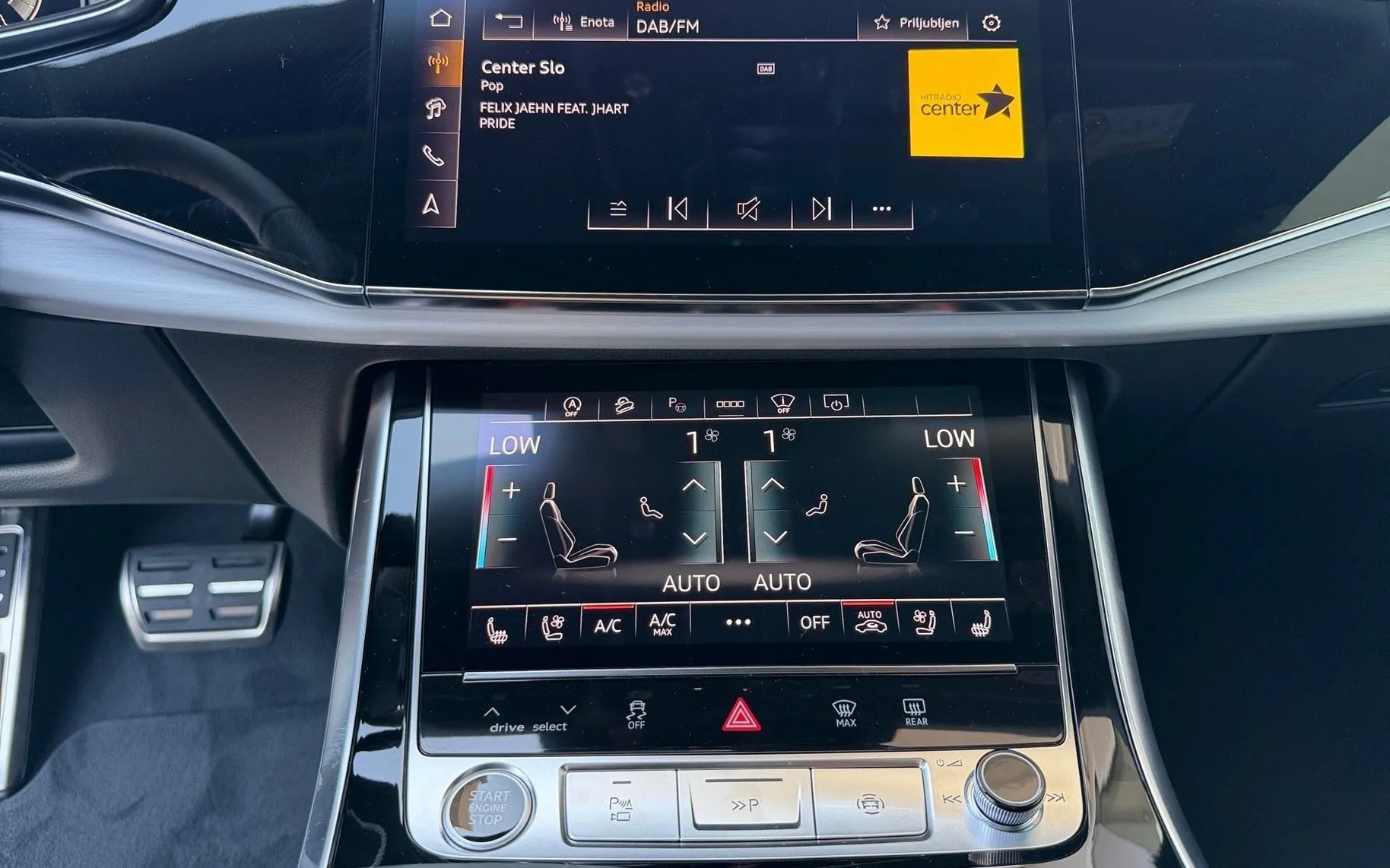 Notranja slika - Audi Q8 - quattro 50 TDI Tiptronic - 9