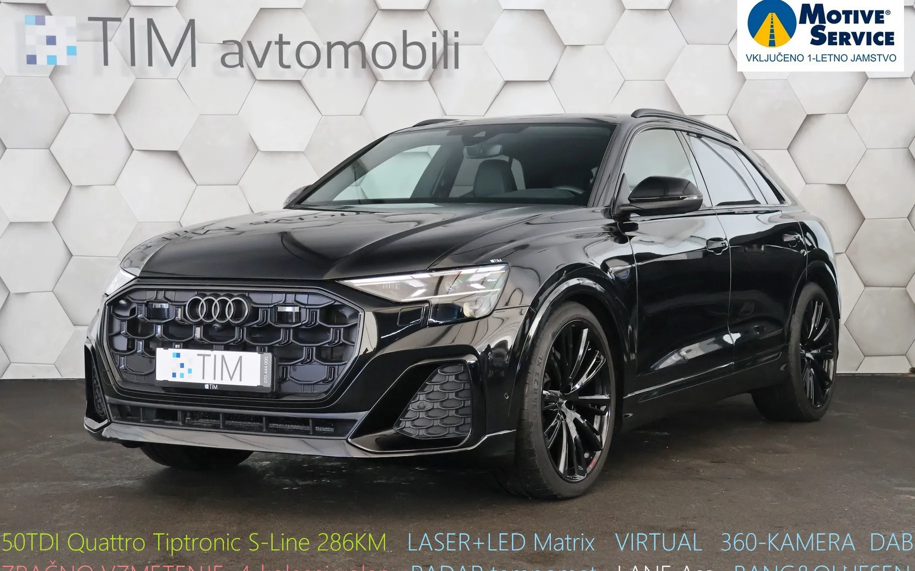 Zunanja slika - Audi Q8 - 50TDI Quattro Tiptronic S-Line - 1