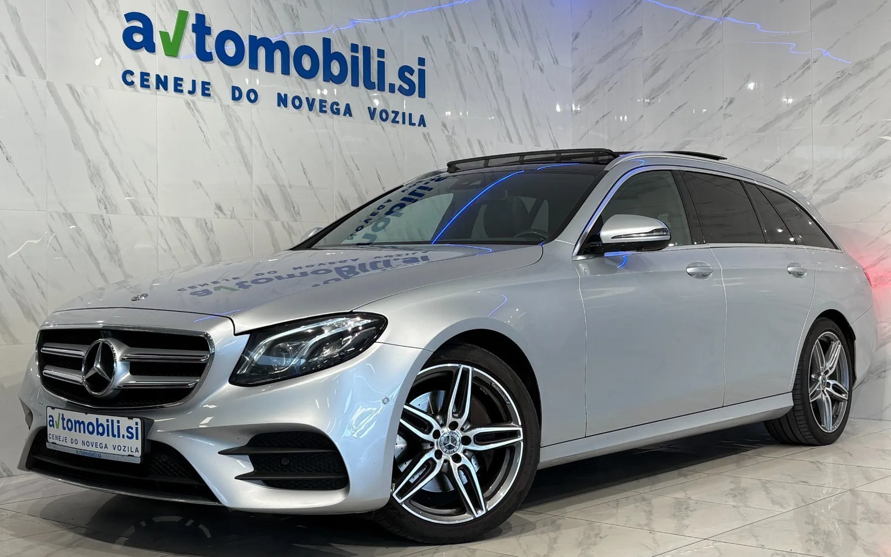 Zunanja slika - Mercedes-Benz E-Razred - 220d T AMG Line|Pano|360K|AmbientL|Gretje|Kljuka|. - 1