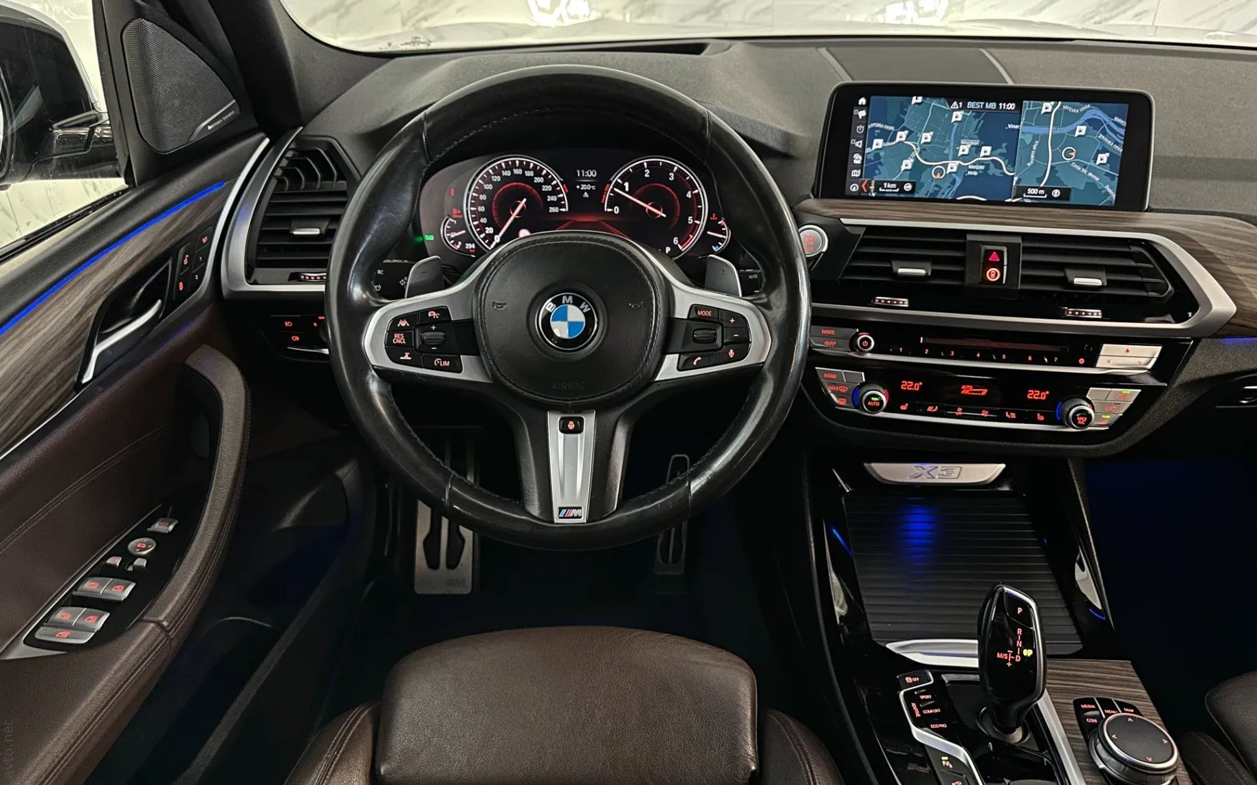 Notranja slika - BMW serija X3: - xDrive30d|M-Sport|ACC|HUD|Harman|360K|Kljuka|SLO| - 10