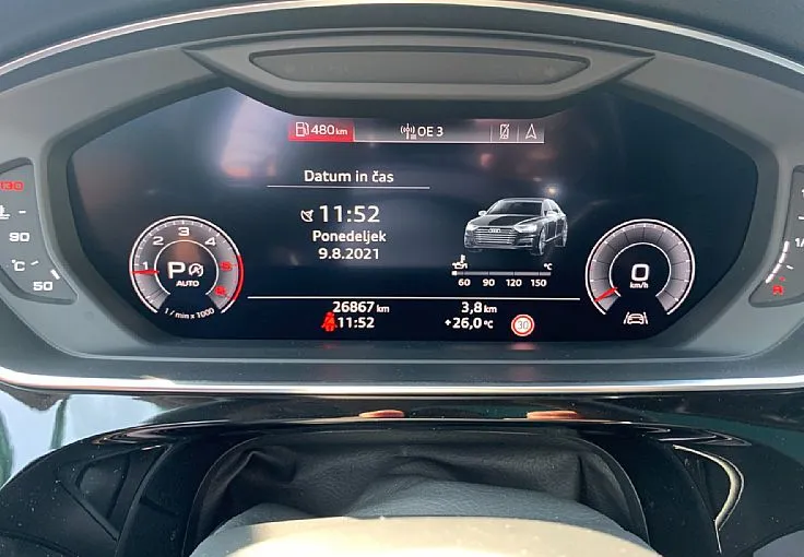Zunanja slika - Audi A8 - 50 TDI quattro MASAŽA-HLAJ.SED.-JAMSTVO GRATIS - 10