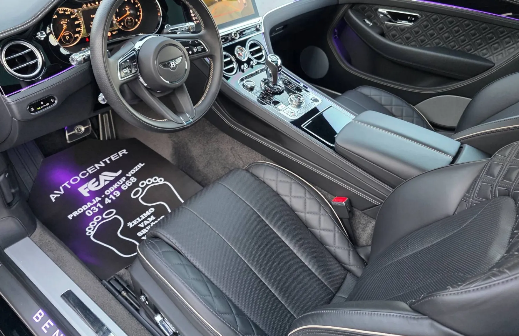 Zunanja slika - Bentley Continental - GT-V8-BLACK EDITION-KOT NOV-MAX OPREMA-1 LASTNIK - 12