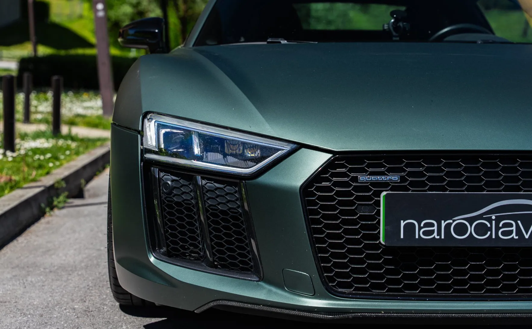 Zunanja slika - Audi R8 - V10+ - Keramika - Bang Olufsen - Karbon - Laser - 10