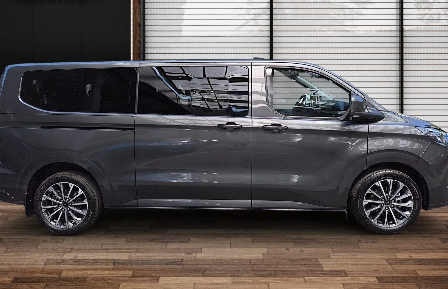 Zunanja slika - Ford Tourneo - Custom TITANIUM X 2.5 232PS PHEV CVT L2 FWD-ZALOGA - 3