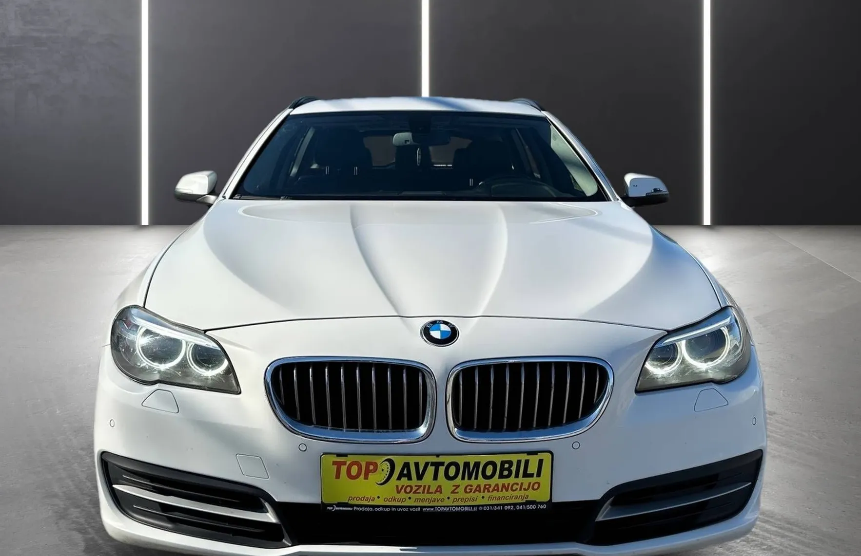 Zunanja slika - BMW Serija 5 - Touring: 520d LED NAVI TEMP HI-FI USNJE PDC FACELIFT TOP - 12