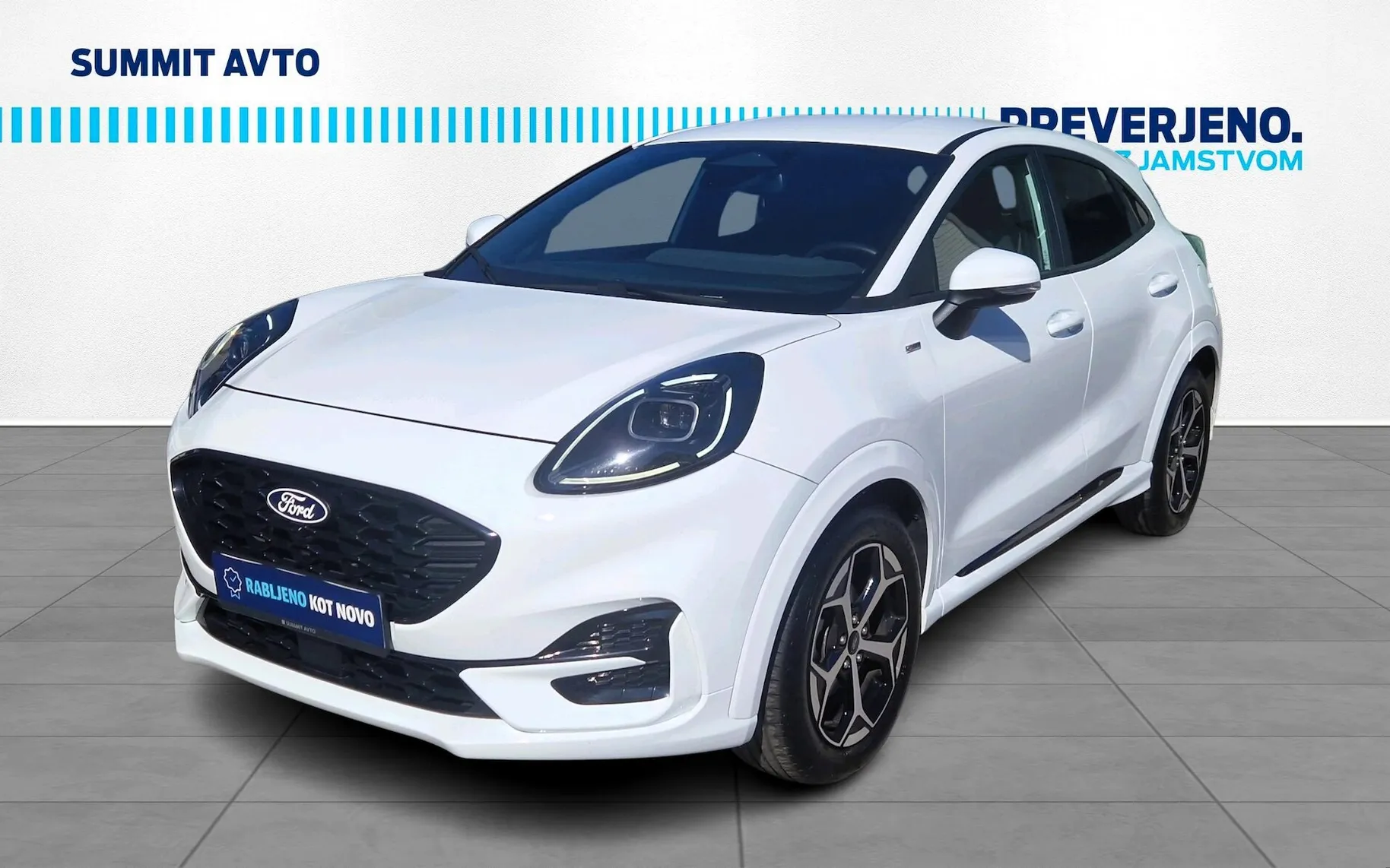 Zunanja slika - Ford Puma - 1.0 EcoBoost Hybrid MHEV ST-Line Avt.-SLO-1.L-LED- - 1