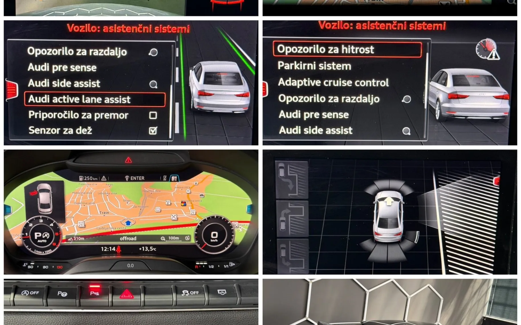 Notranja slika - Audi A3 - Limuzina 1.6 TDI Sport S tronic PANO|VIRTUAL|KAMER - 11