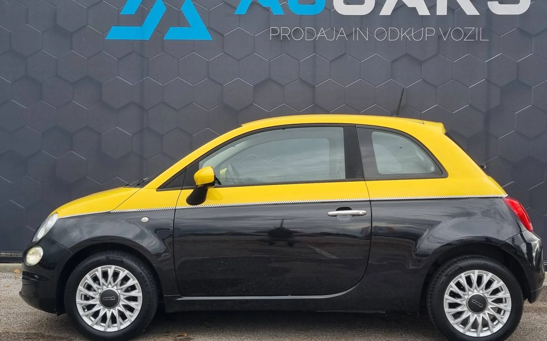 Zunanja slika - Fiat 500 - 1.2 8v Bicolor-Led-Alu-Tempomat-Multifunkcija-USB - 3