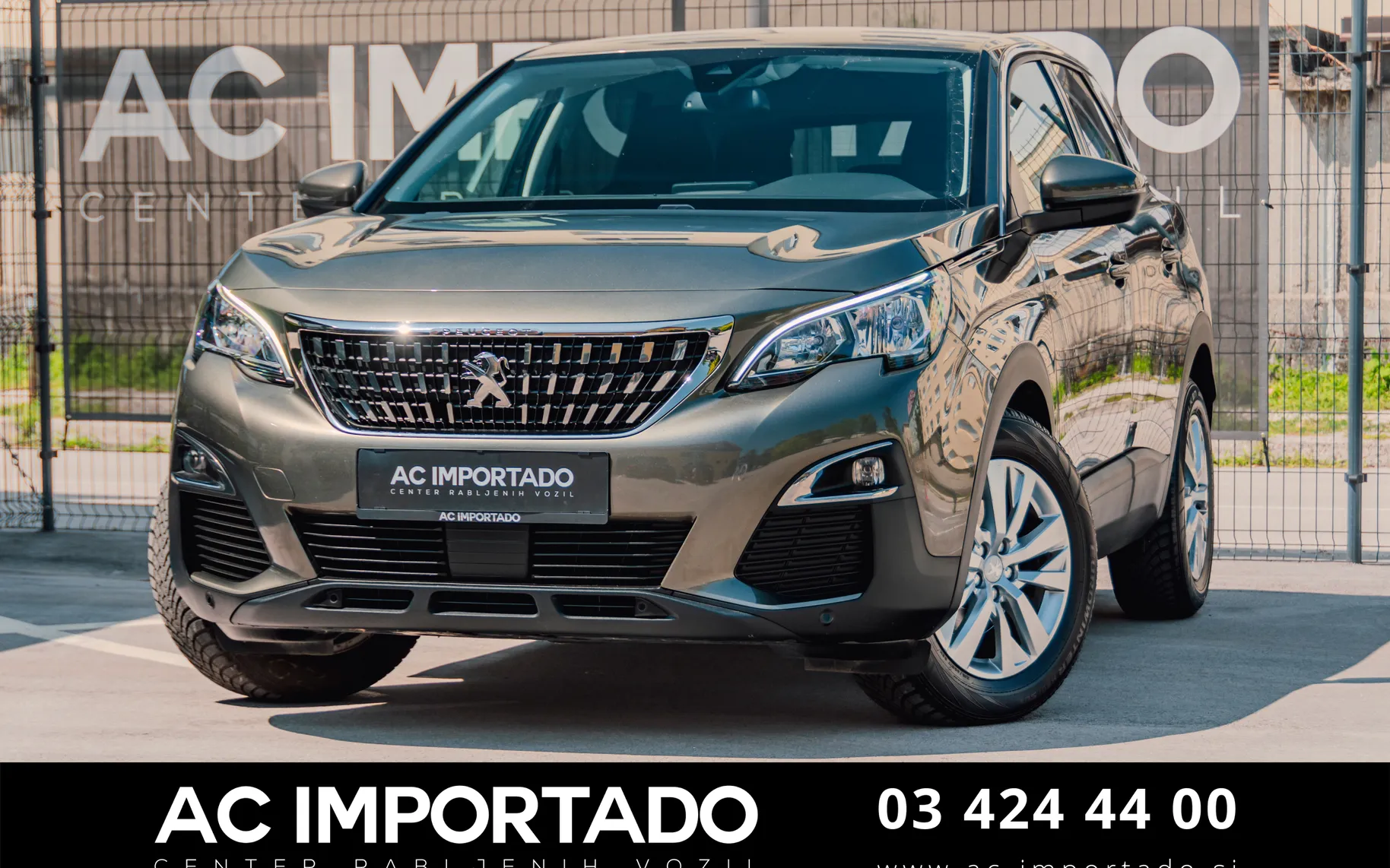 Zunanja slika - Peugeot 3008 - Peugeot  1.6 BlueHDi 120 SS Active-LED-TEMP-LANE-17C - 1