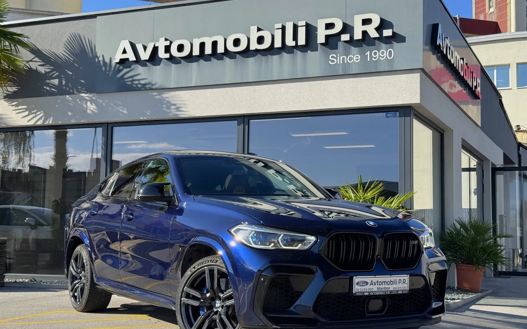 Zunanja slika - BMW serija X6 - M COMPETITION AUT 625KM LASER PANORAMA ACC ODLIČEN - 3