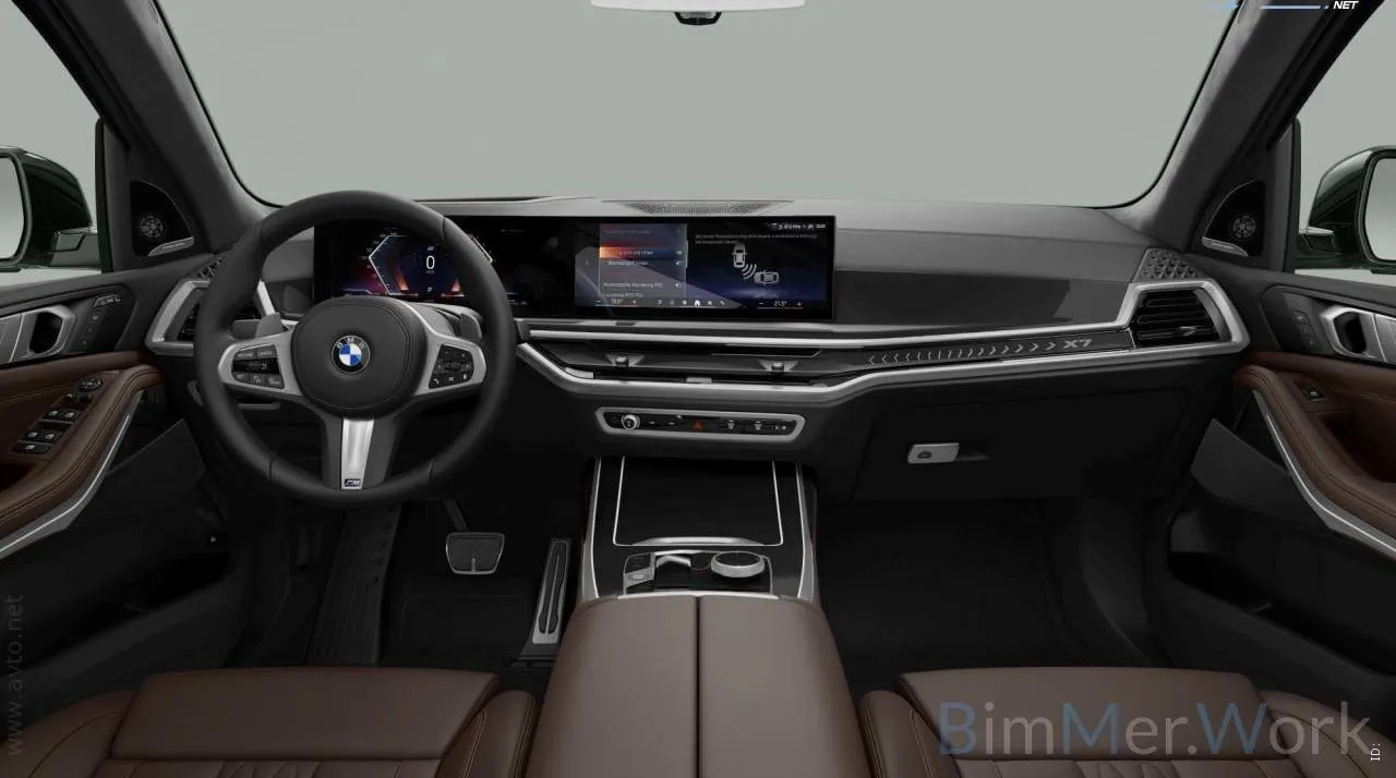 Notranja slika - BMW serija X7: - xD40d|M-Pro|IconicG|Pano|Air|HUD|ACC|Harman|Kljuka - 7