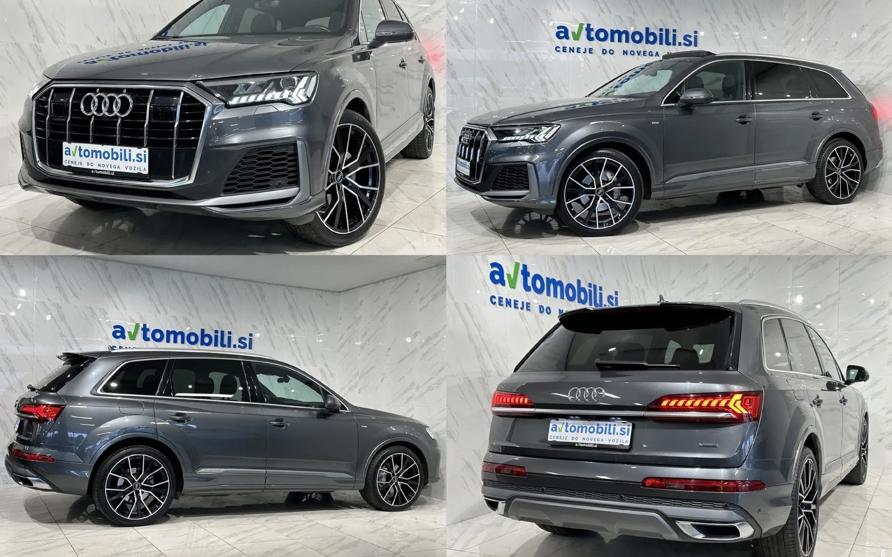 Zunanja slika - Audi Q7 - 50TDI|Quattro|S-Line|Matrix|ACC|Pano|360K|Zračno|. - 2