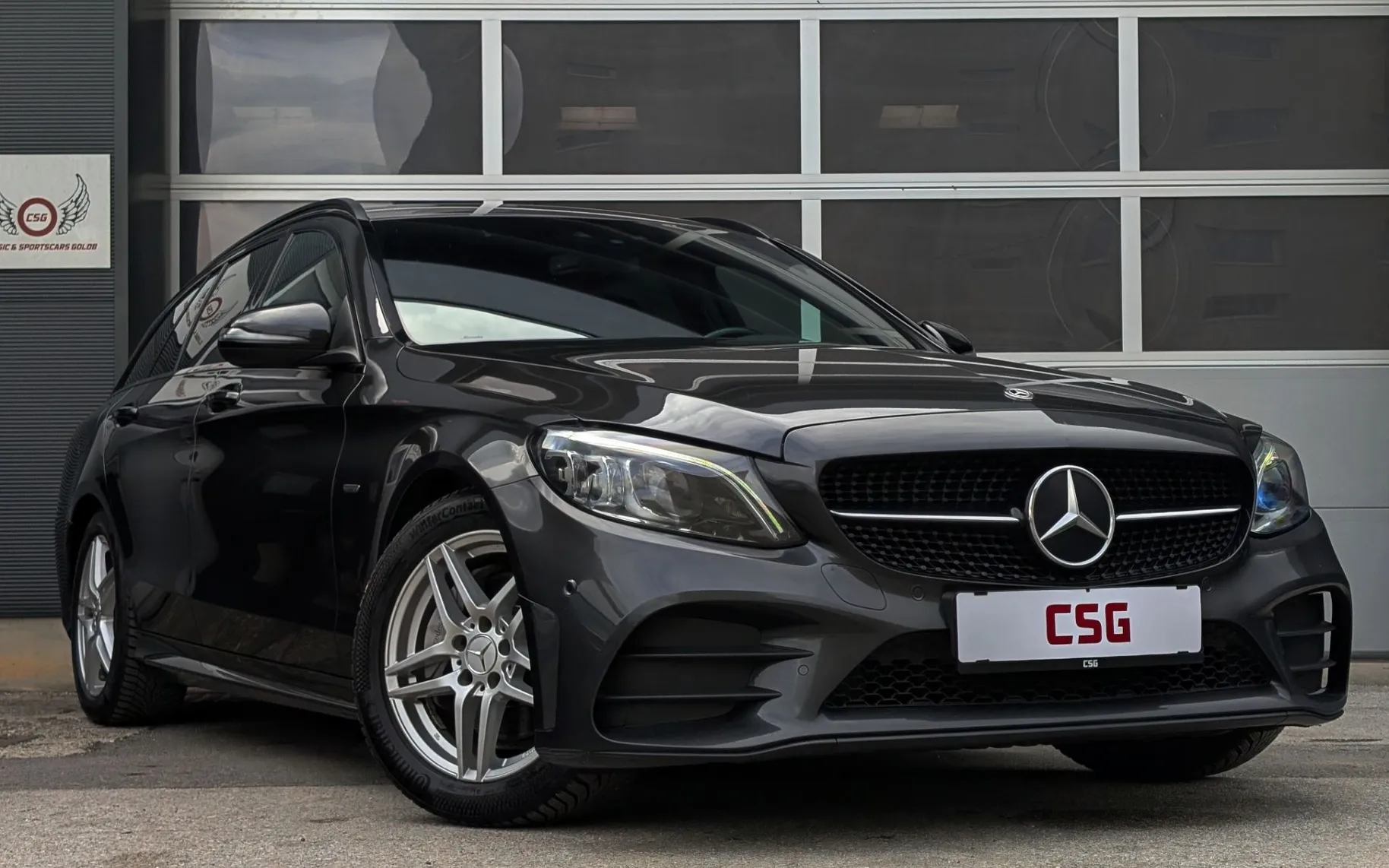 Zunanja slika - Mercedes-Benz C-Razred - C 220 d T AMG Line Avt. NIGHT|ACC|KEYLESS|LED - 1