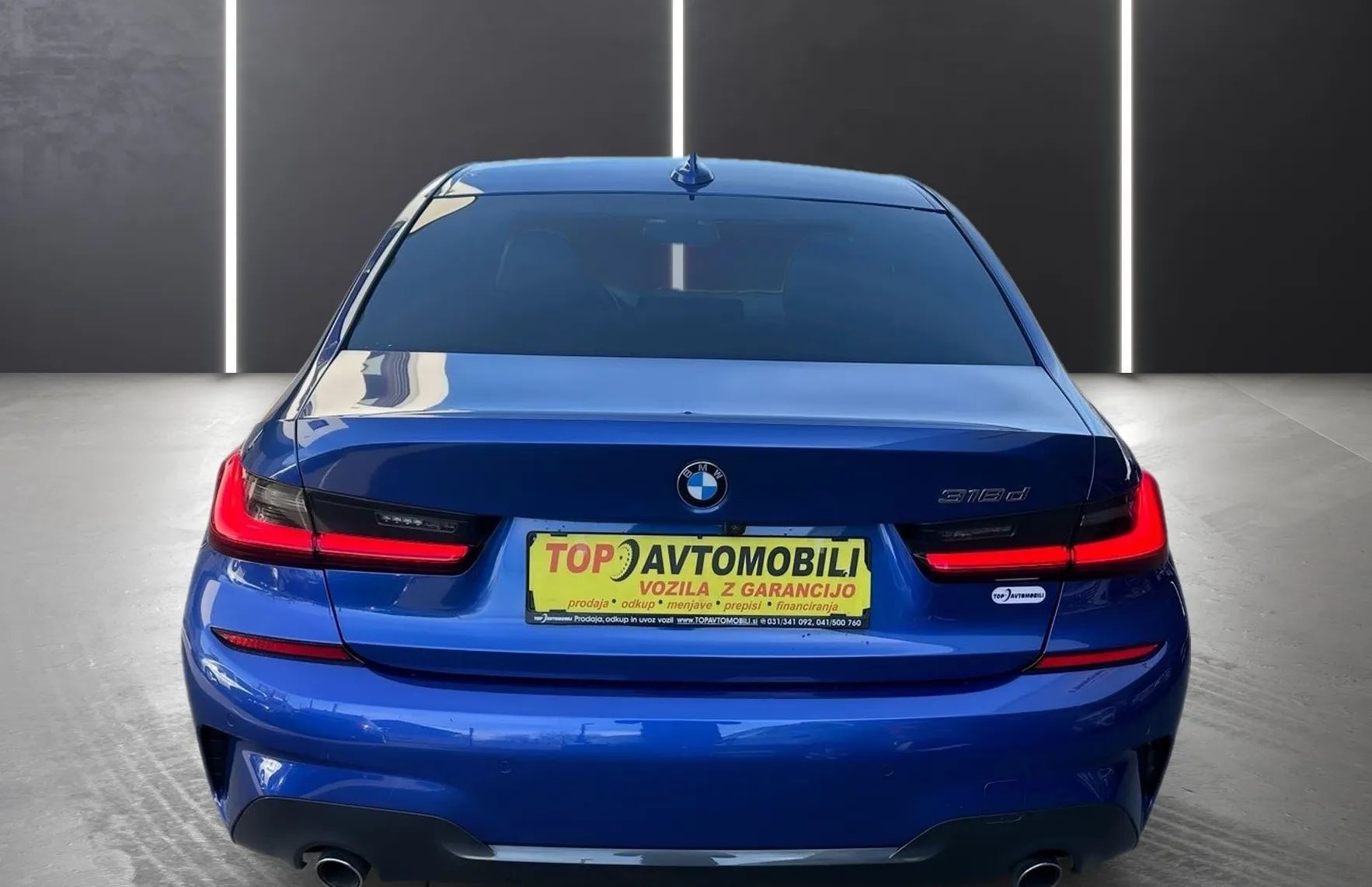 Zunanja slika - BMW Serija 3 - : 318d M PAKET LED NAVI PDC GRETJE SEDEŽEV TOP - 6