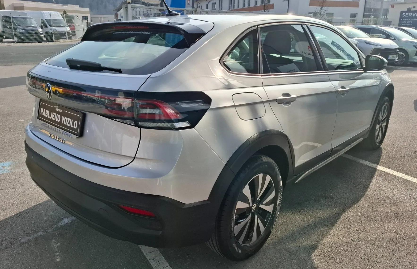 Zunanja slika - Volkswagen Taigo - 1.0 TSI AVTOMATIK+ACC+PDC+DAB+NAVI + SERVISNA KNJ. - 7