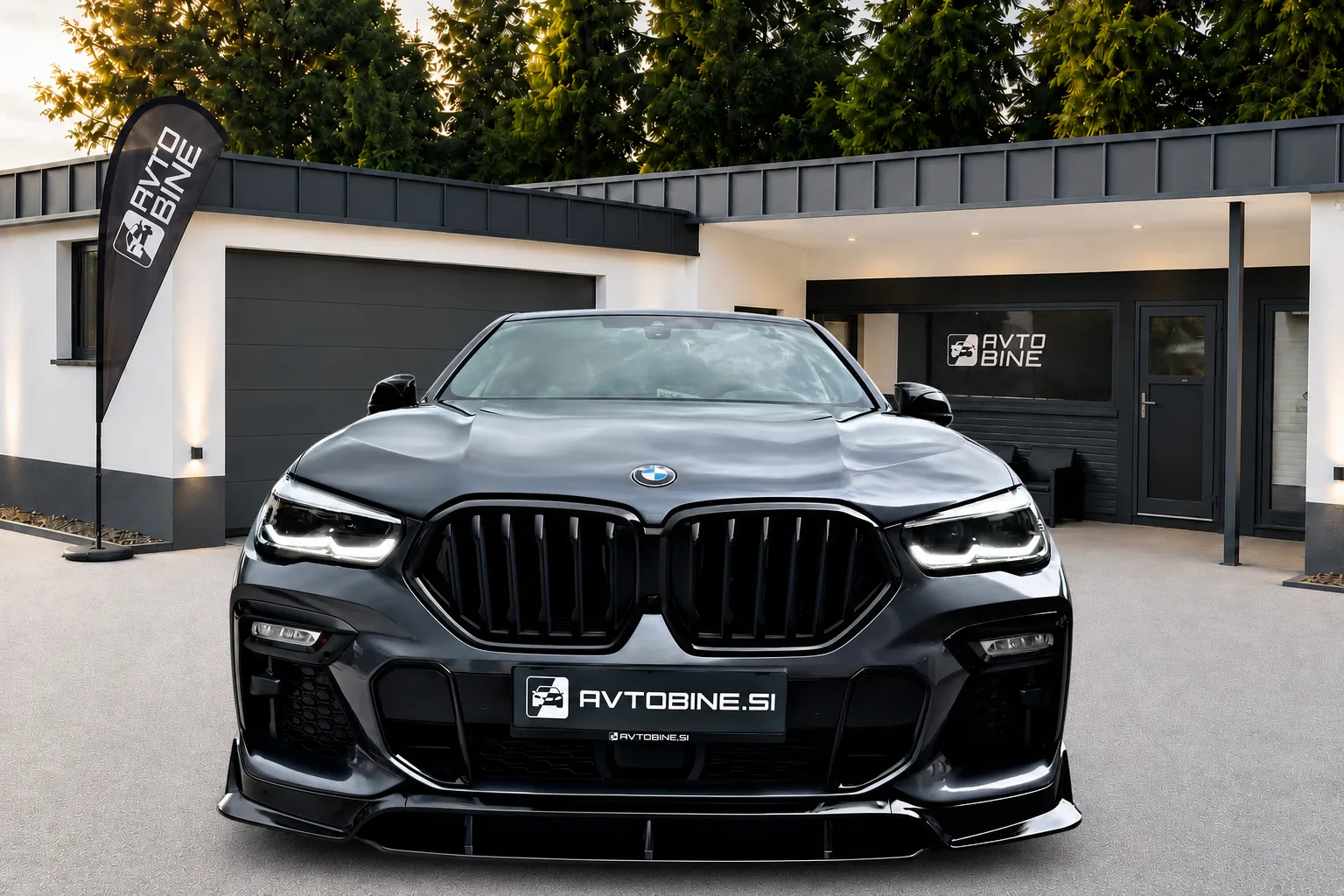Zunanja slika - BMW serija X6: - xDrive 40i+M PAKET+PANO+22COL+ICONIC GLOW - 2