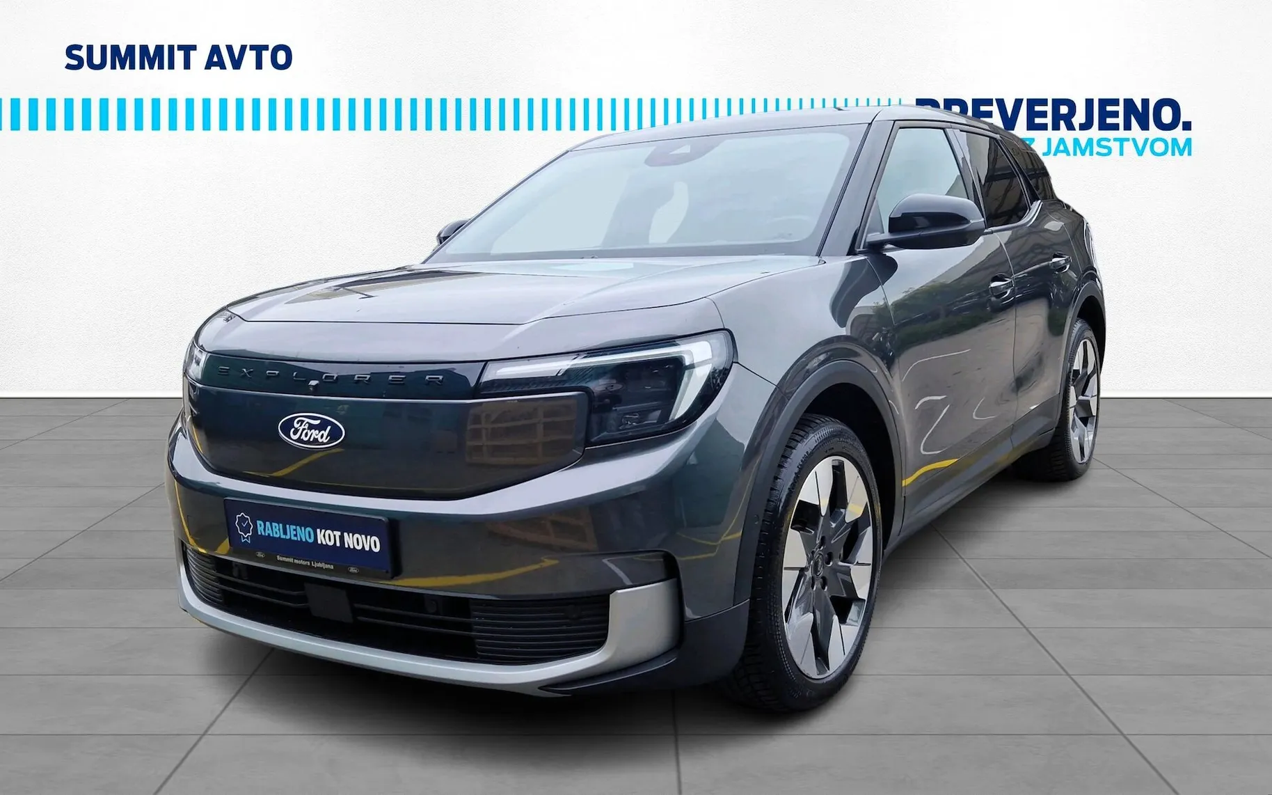 Zunanja slika - Ford Explorer - PREMIUM AWD 340KM PODALJŠAN DOSEG-SLO-USNJE-360o - 3