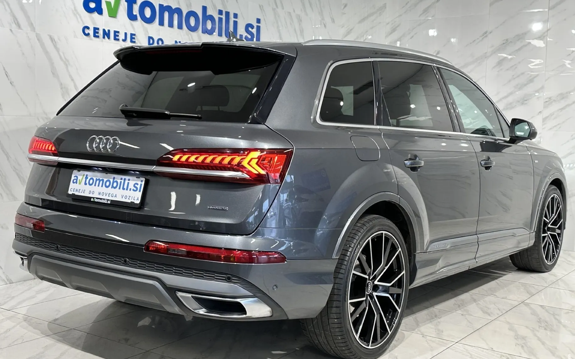Zunanja slika - Audi Q7 - 50TDI|Quattro|S-Line|Matrix|ACC|Pano|360K|Zračno|. - 3