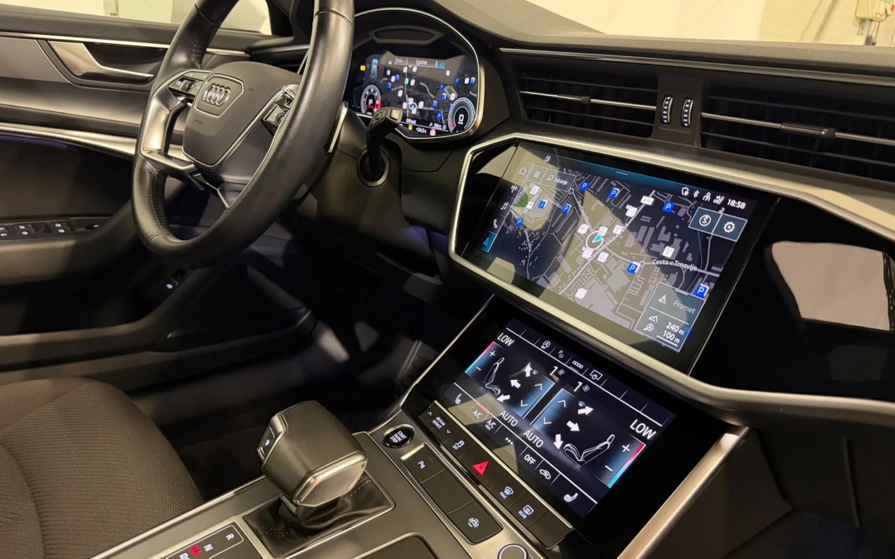 Notranja slika - Audi A6 Avant - 2.0 TDI-S-LINE-VIRTUAL-ACC-MATRIX-PANORAMA-NAVI-.. - 11