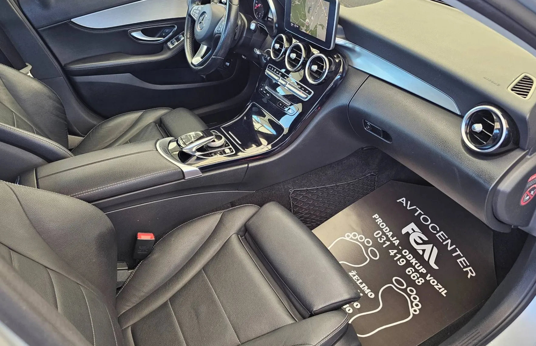 Zunanja slika - Mercedes-Benz C-Razred - C 220 D-AVT-SPORT-LED-HEAD UP-USNJE-ŠIBEDAH-1 LAS - 15