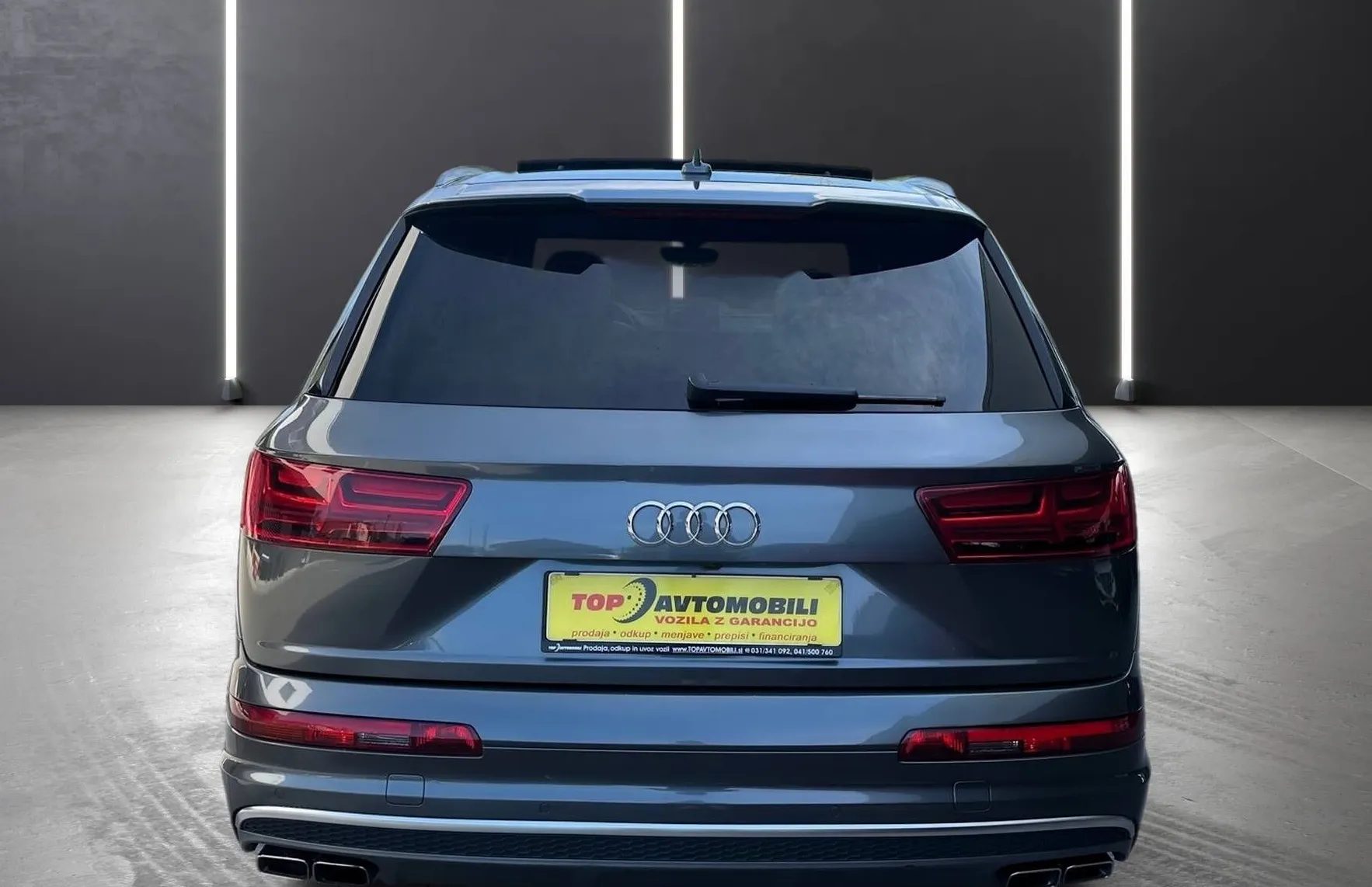 Zunanja slika - Audi SQ7 - 4.0 TDI Q. MATRIX PANO USNJE ZASLONI ZRAČNO KAME.. - 6