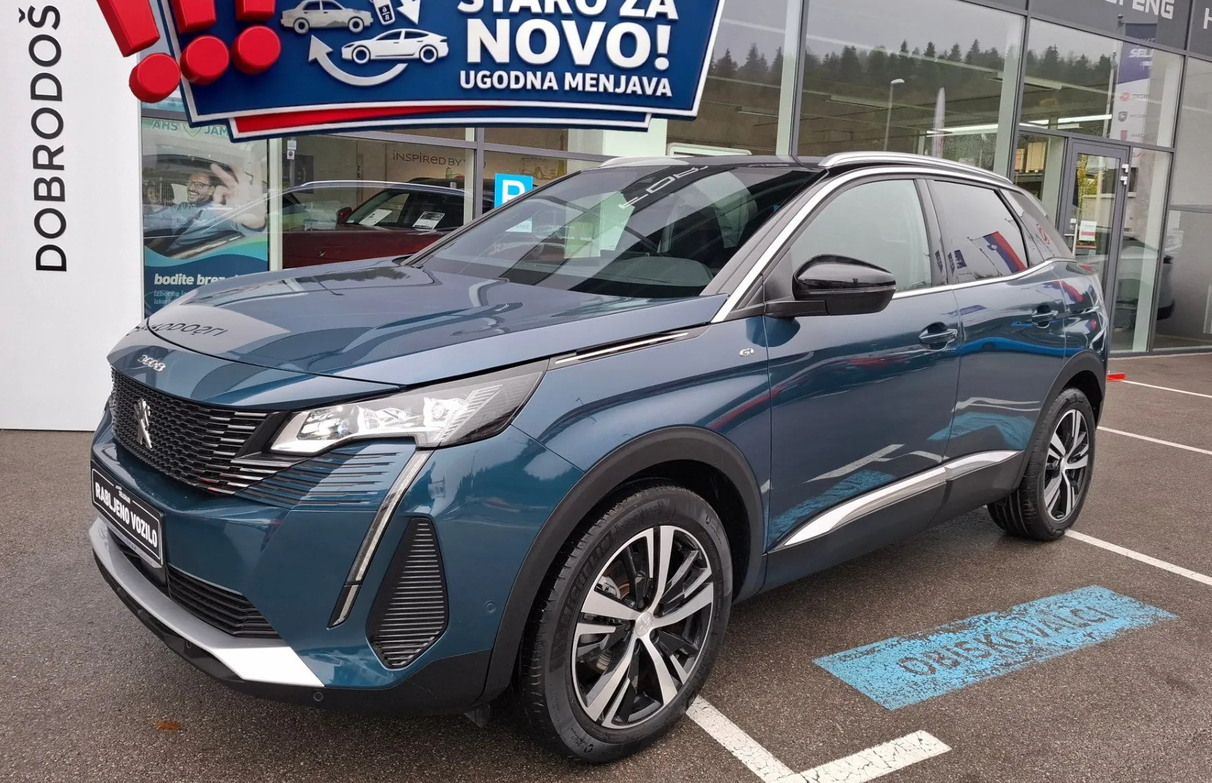 Zunanja slika - Peugeot 3008 - 1.2 MHEV 136 GT OPREMA Avtomatik + VLEČNA KLJUKA - 1