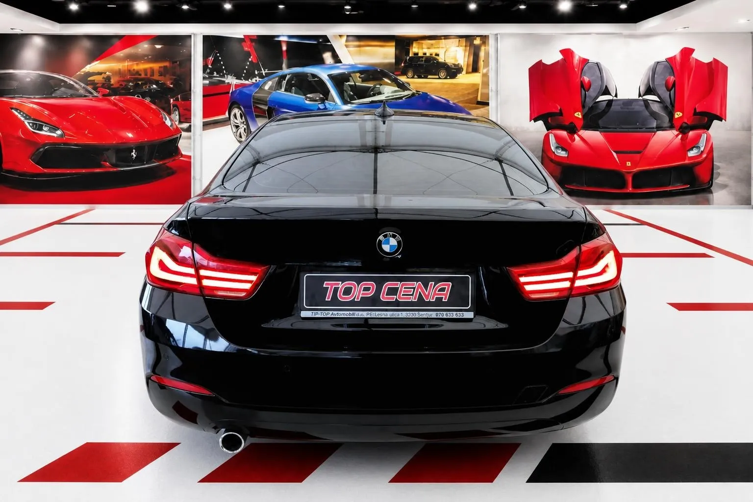 Zunanja slika - BMW serija 4 Gran Coupe: - 418 D FULL LED NAVI 2XPDC ALU VRHUNSKI-1-LASTNIK.. - 4