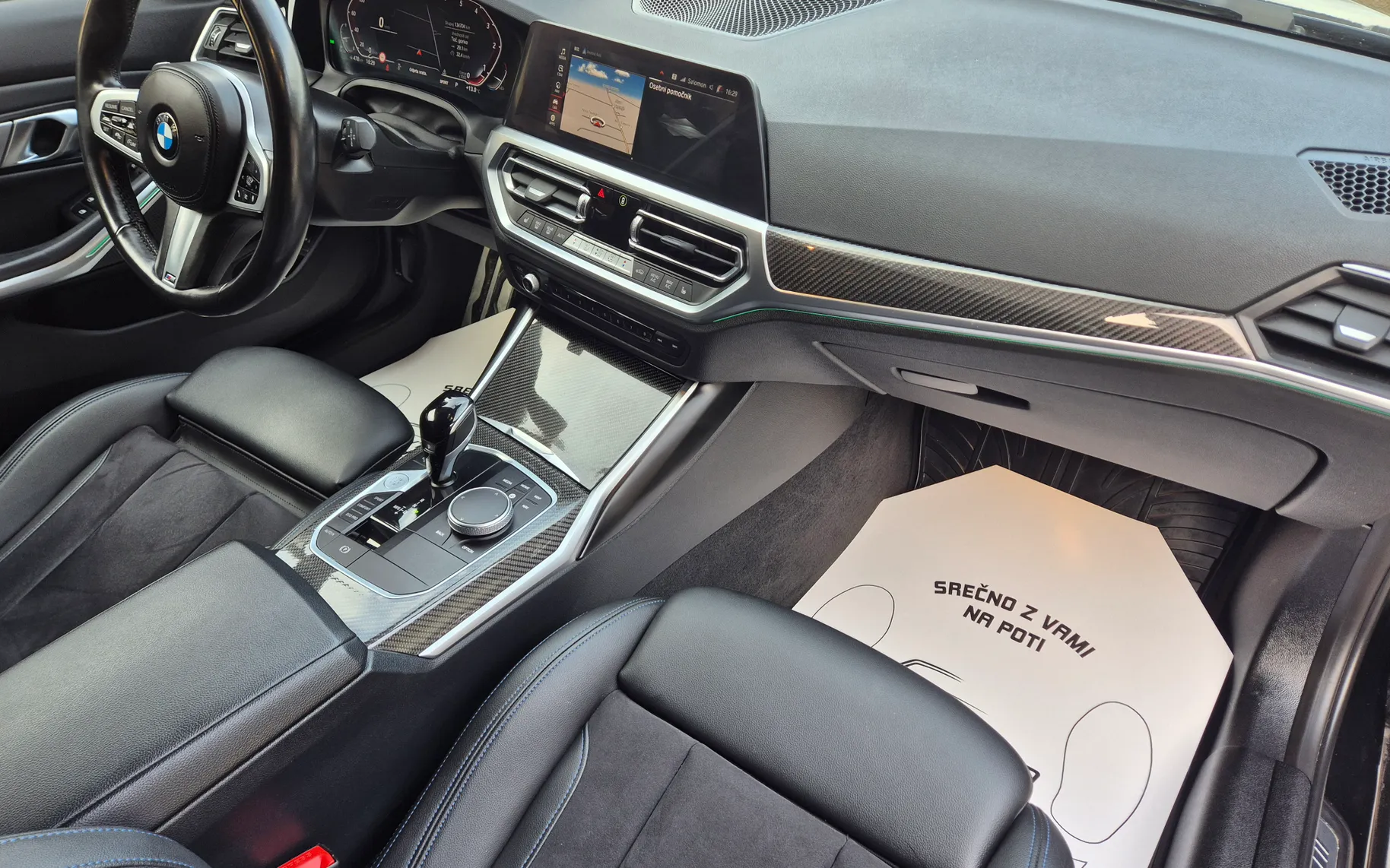 Notranja slika - BMW Serija 1 - Serija 3 320d Touring Avt. M-Sport - 8