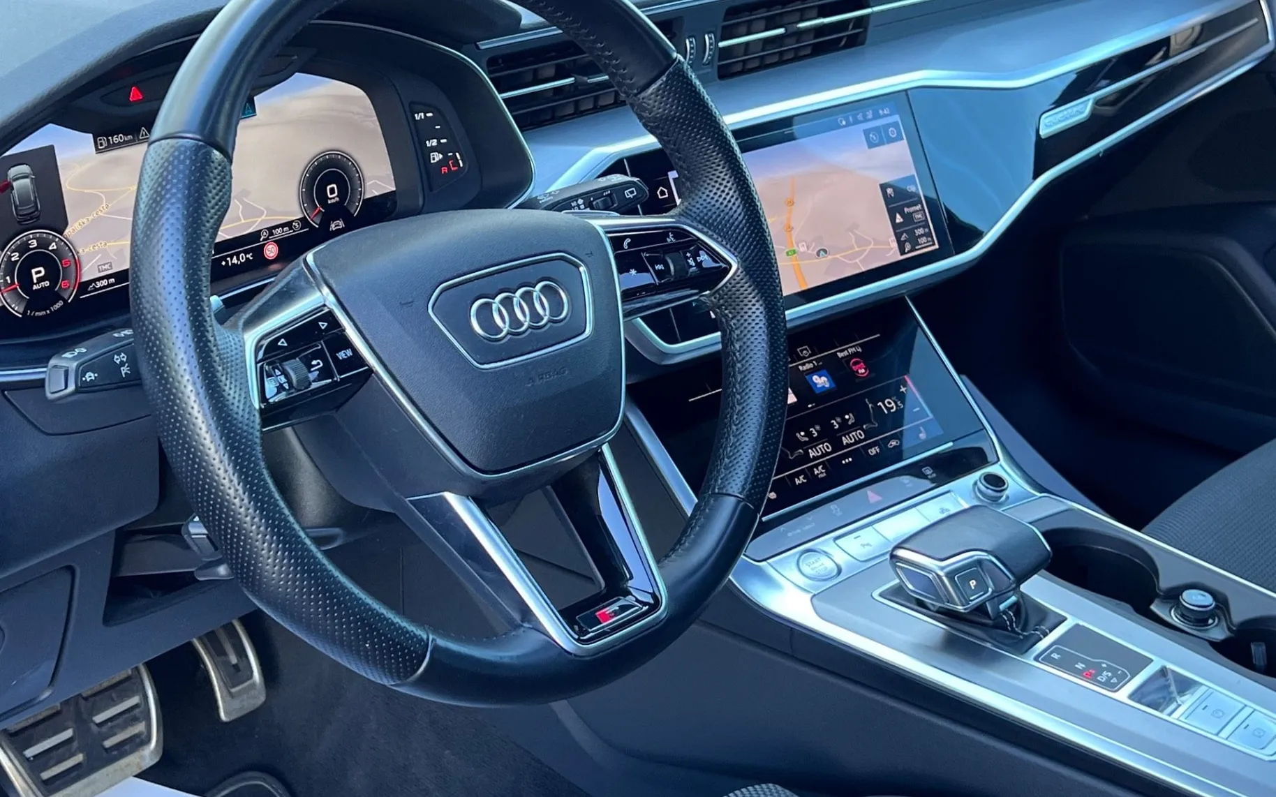 Notranja slika - Audi A6 Avant - 50 TDI+S-LINE+FULL LED+ PANORAMA+ACC+F1 - 12