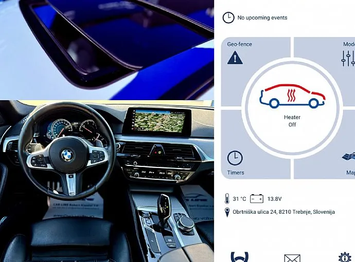 Zunanja slika - BMW Serija 5 - Touring: 520d xDrive Touring|M SPORT|HUD|PANO.|KLJUKA|AD - 11
