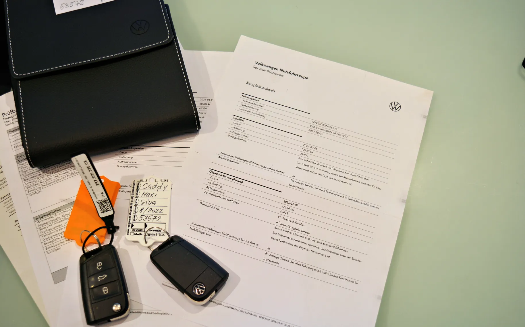 Servisna knjižica - Volkswagen Caddy - 2,0 TDI Highline - 22