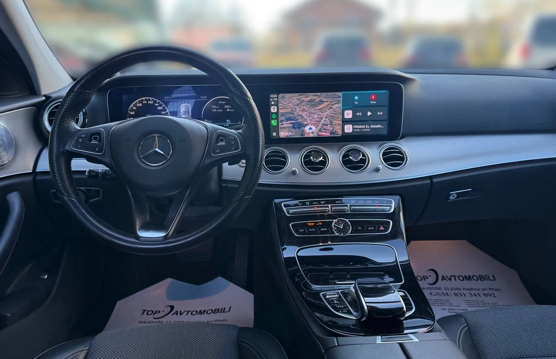 Zunanja slika - Mercedes-Benz E-Razred - E 350d FULL LED NAVI TEMP 360°KAM PDC GR.SEDEŽEV . - 20