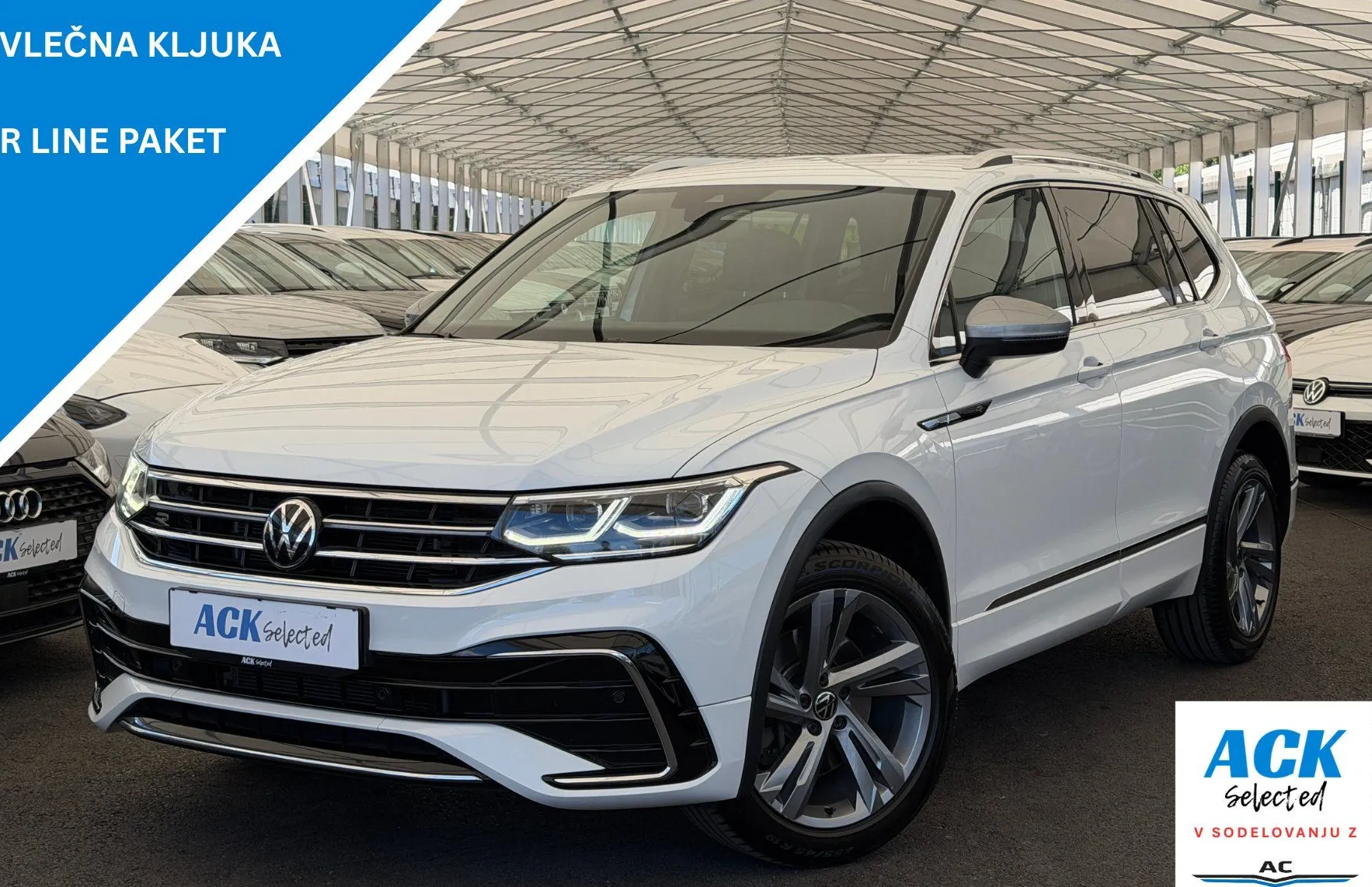 Zunanja slika - Volkswagen Tiguan Allspace - R-LINE 2.0 TDI 4M DSG VL.KLJUKA-MATRIX LED-KAMERA - 1