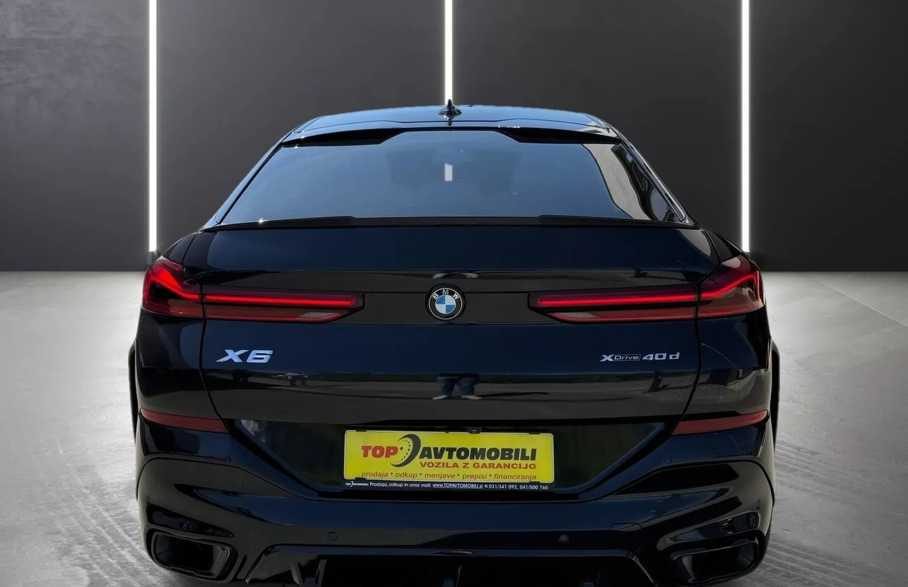 Zunanja slika - BMW X6 - serija : 40d xDRIVE M SPORT PAKET LASER USNJE IONIC KAM 3.. - 5