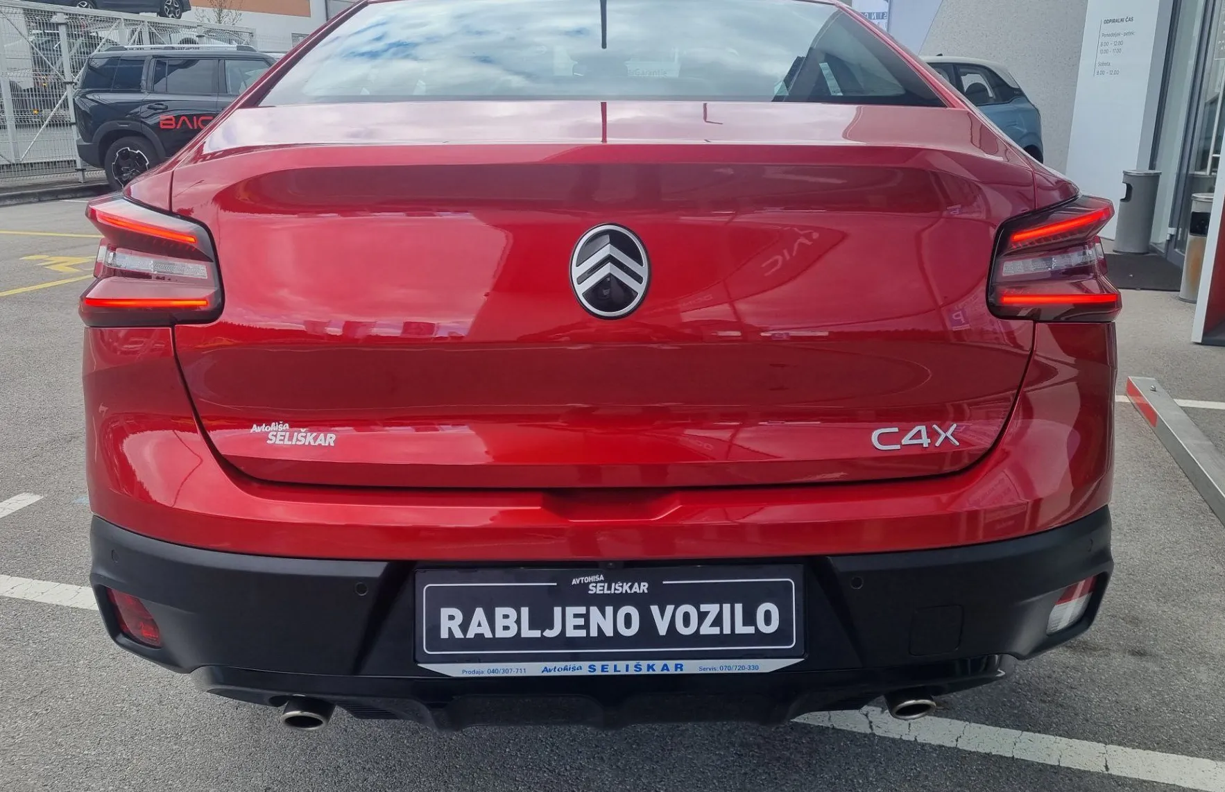 Zunanja slika - Citroën C4 X - 1.2 PURETECH MHEV - FACELIFT - SAMO 20.502KM - 7