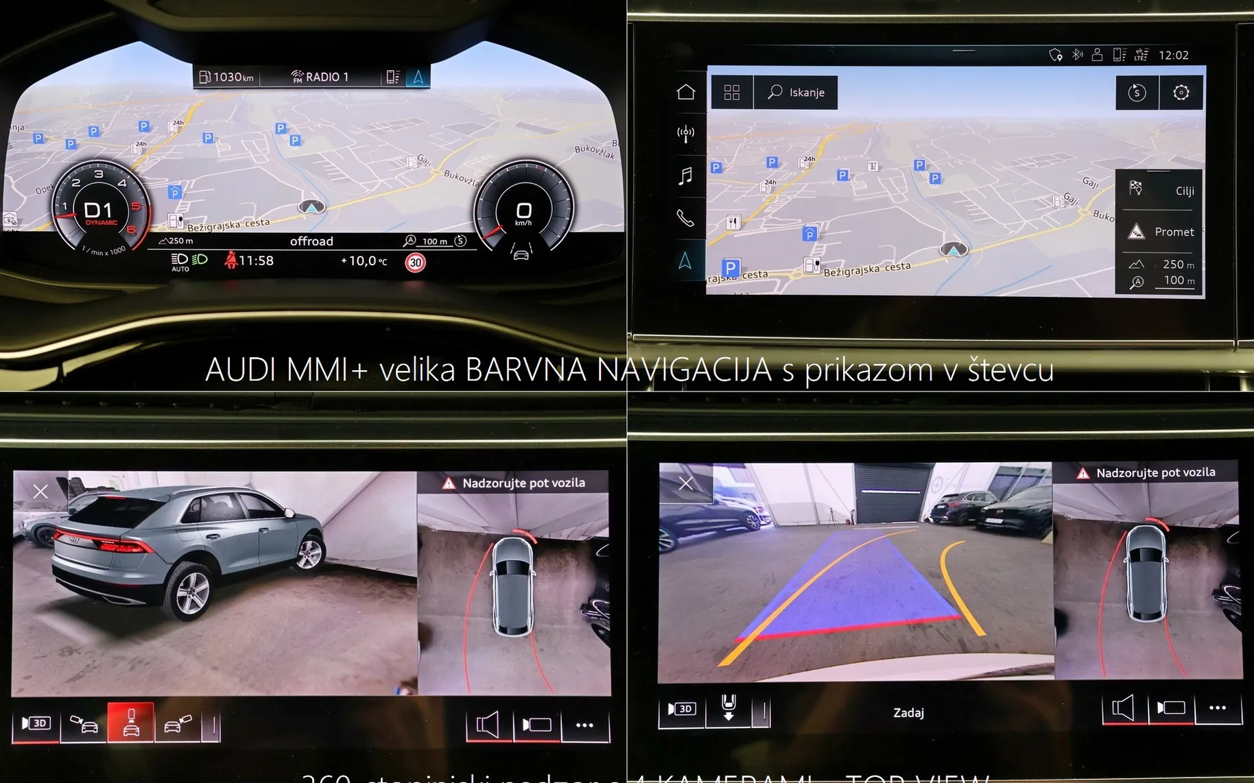 Zunanja slika - Audi Q8 - 50TDI Quattro Tiptronic 3xS-Line 286KM - 12