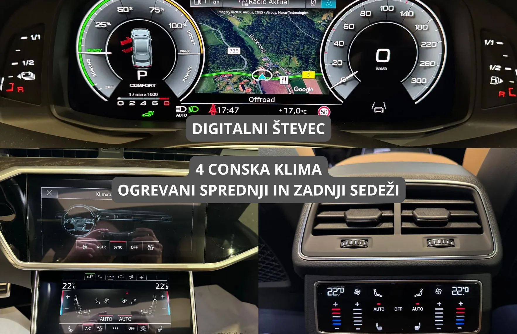 Zunanja slika - Audi A7 - 55 TFSI e Q|SOFT C|PANO|LASER|B O|360|USNJE|MEMO.. - 17