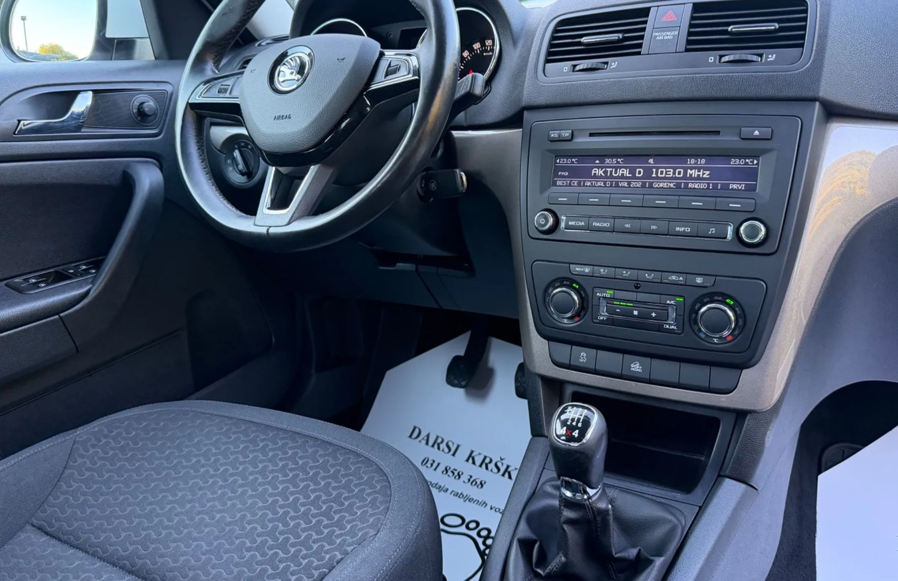 Zunanja slika - Škoda Yeti - 4x4 2.0TDI 140PS 112.000km BI-XENON SLOVENSKA - 14
