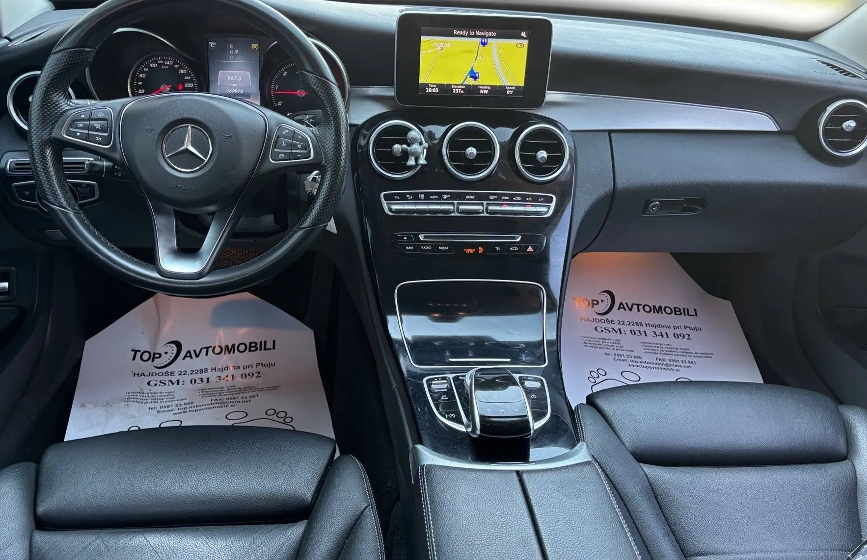 Zunanja slika - Mercedes-Benz C-Razred - C220d 4MATIC FUL LED NAVI TEMP PANO HI-FI PDC TOP - 20