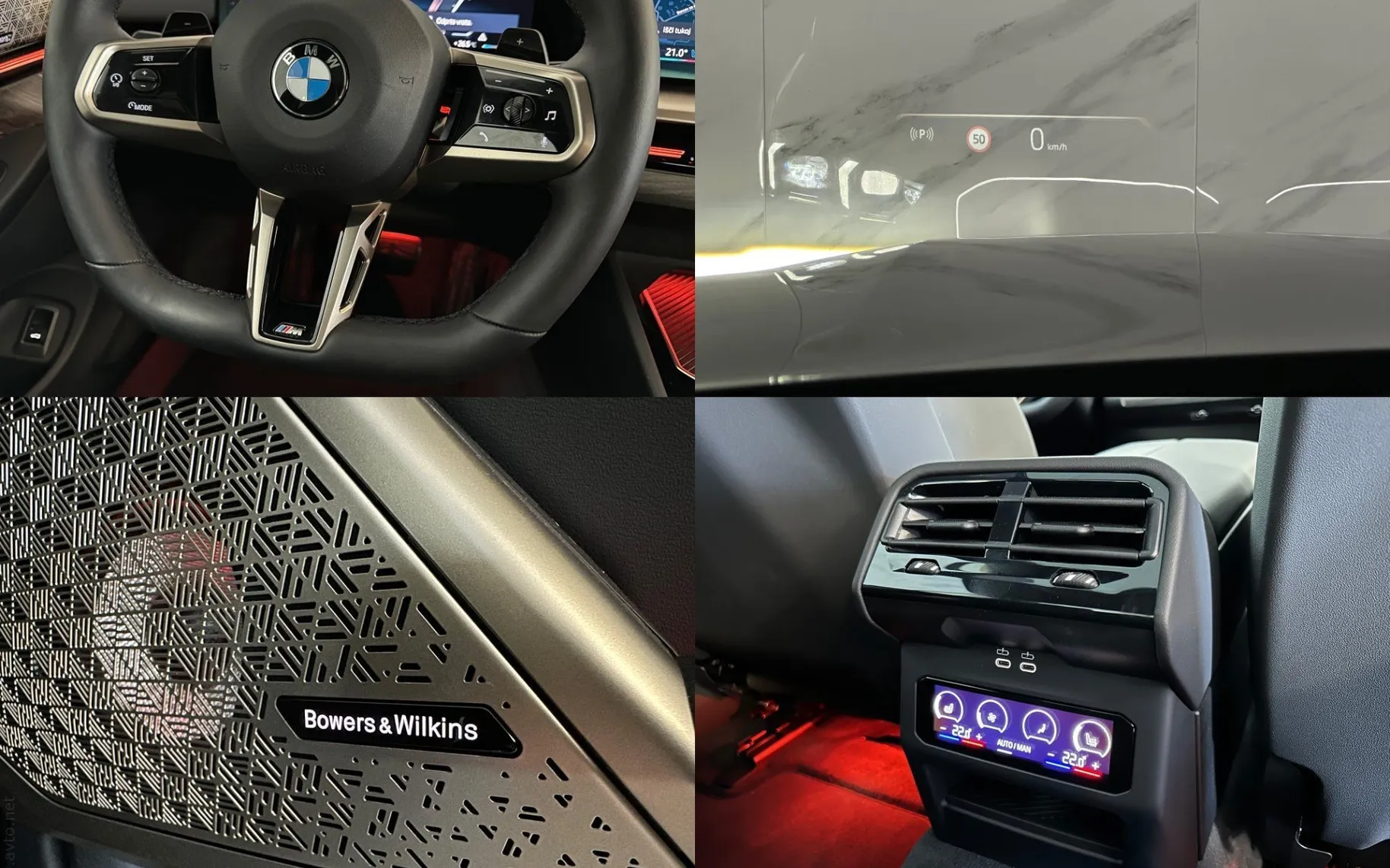 Notranja slika - BMW serija 5: - 40d|xDrive|M-Pro|Pano|4WS|Bowers|HUD|Hlaj|ACC|36 - 12