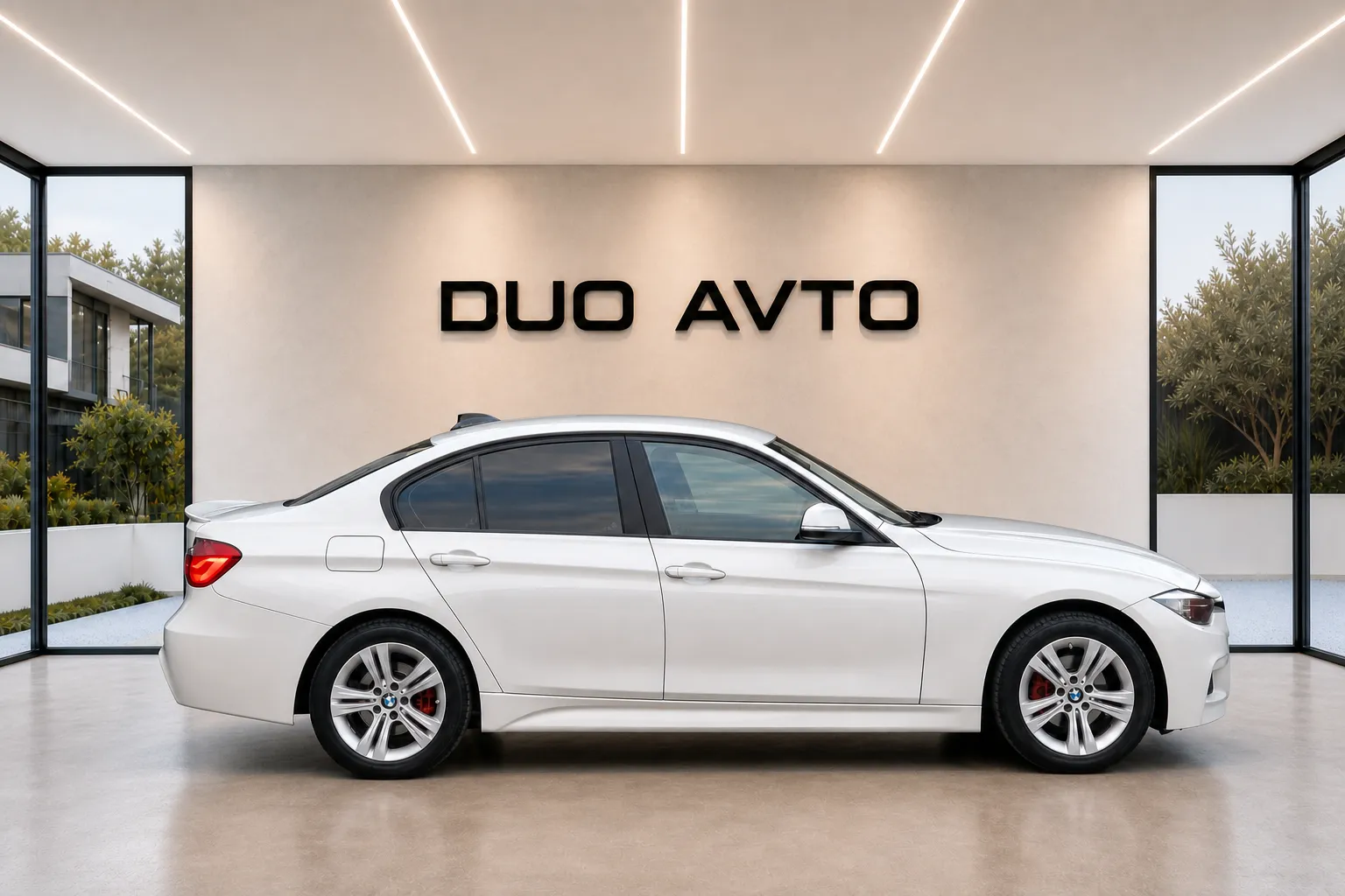 Notranja slika - BMW serija 3: - 318D-M SPORT-LED-FACELIFT-NA OBROKE TUJCI ZAČASNA - 8