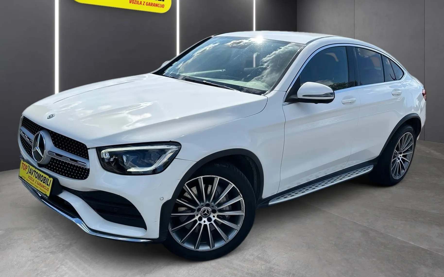 Zunanja slika - Mercedes-Benz GLC-Razred - GLC coupe 220d 4MATIC AMG LINE LED RADAR KAM 360 USNJE NAVI - 2